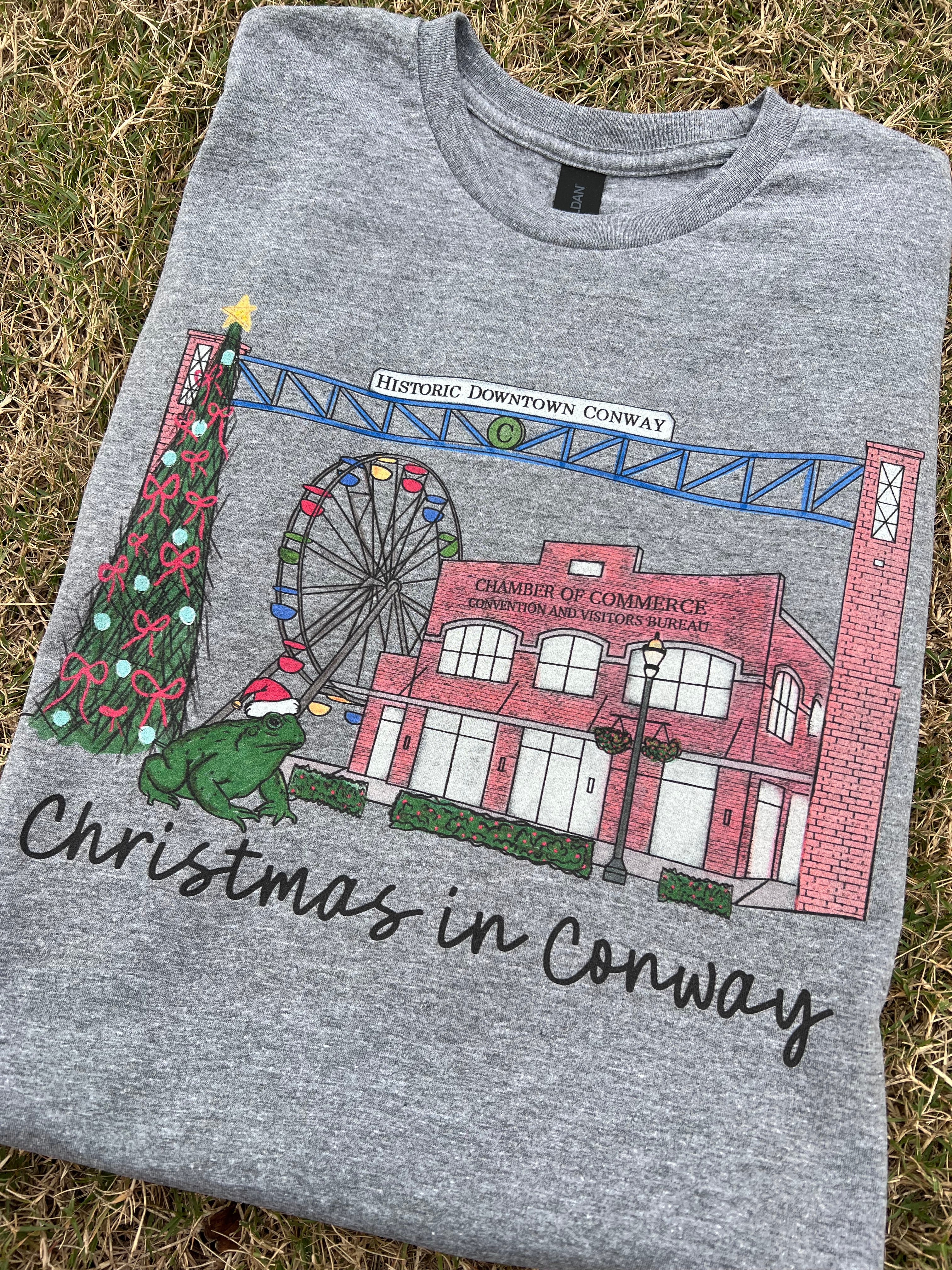 Christmas in Conway Gildan Shirt, Youth and Adult