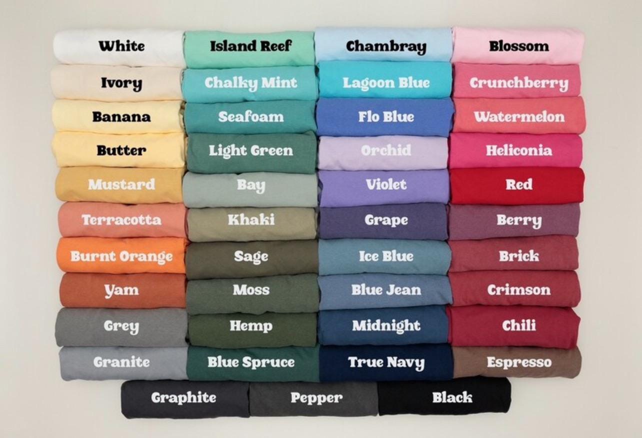 Watercolor Little Cats Bow Shirt: School Mascot Comfort Colors Tee