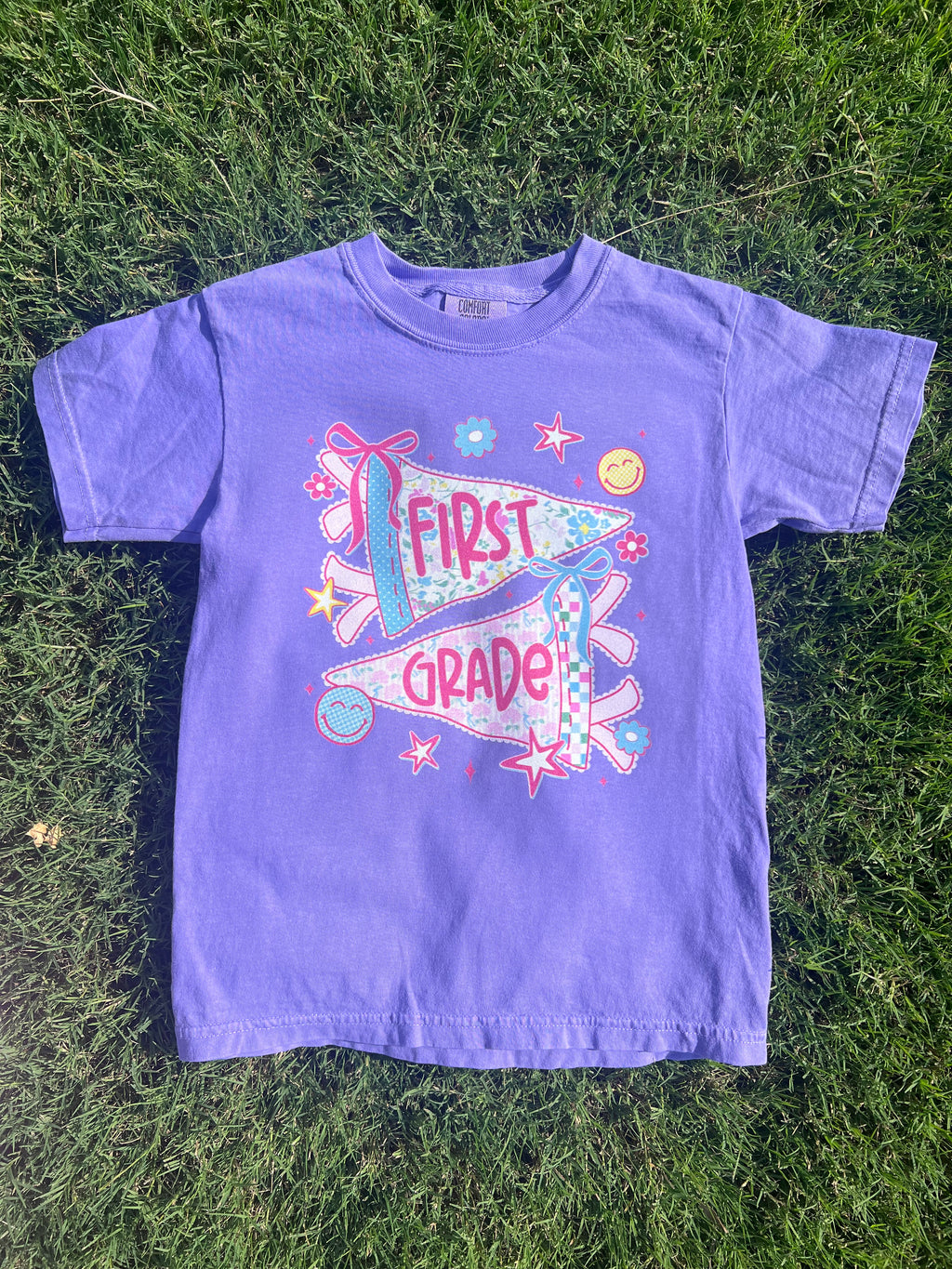 Preppy Grade Level Flag Shirt