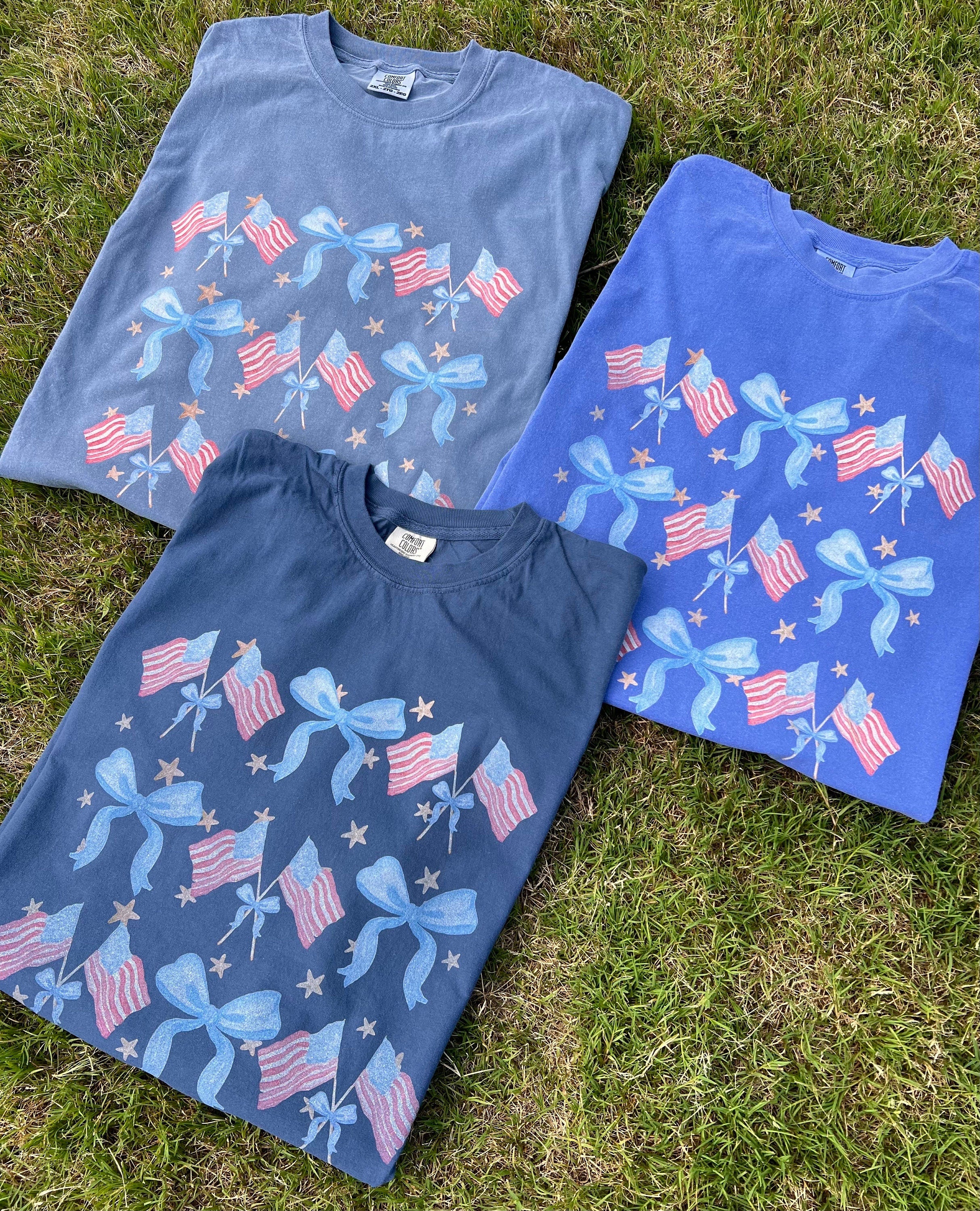 Red White and Blue Coquette | 1776 | Fourth of July | Independence Day | Unisex tee